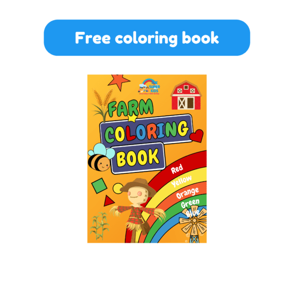 The super kids coloring book