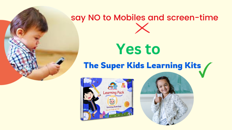 screen free learning kit