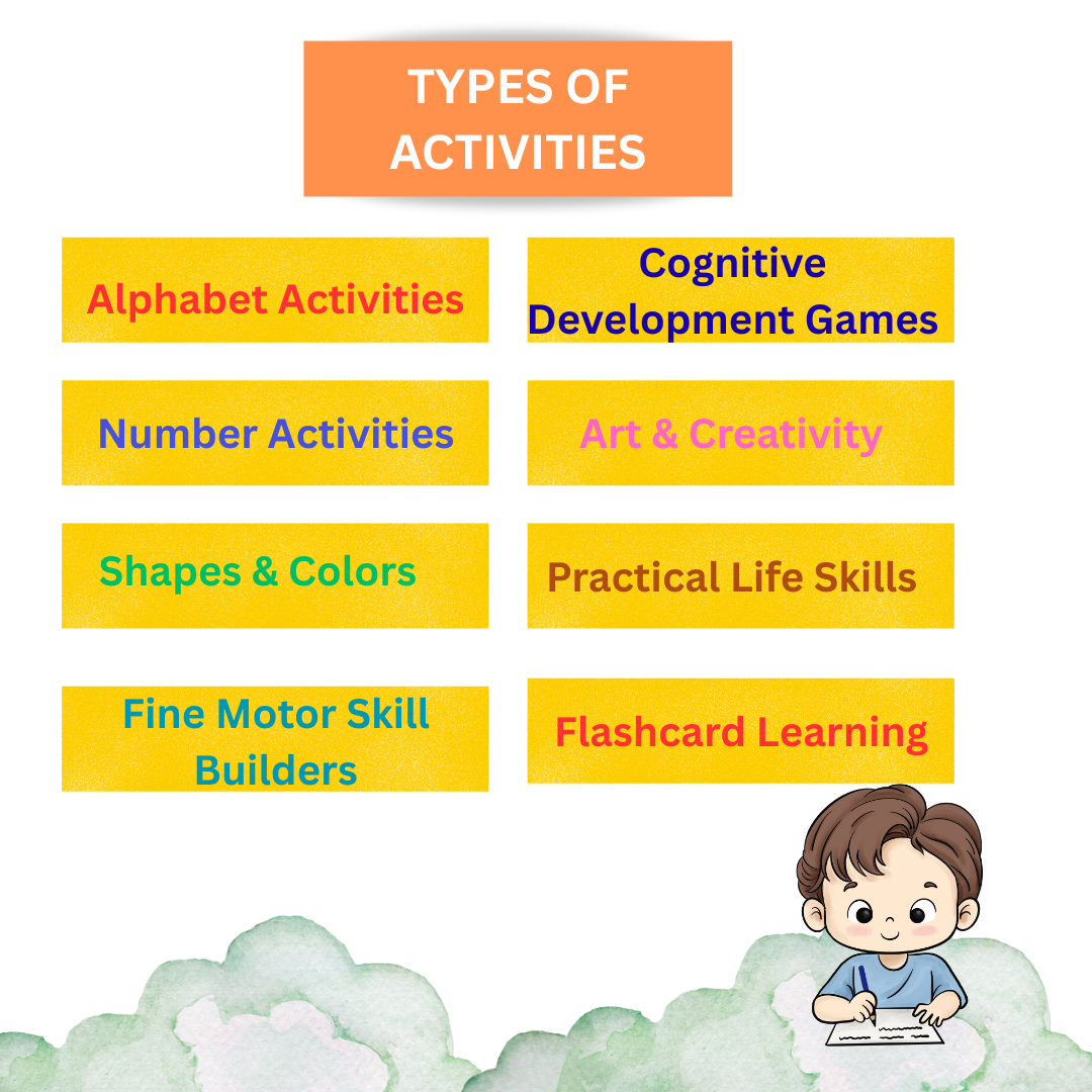 Fun preschool educational kit