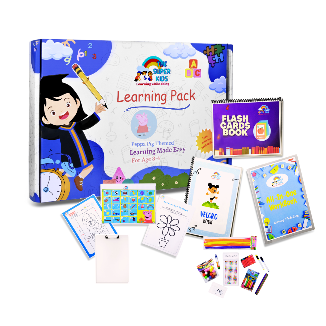 Play & learn kit for 3–4 year