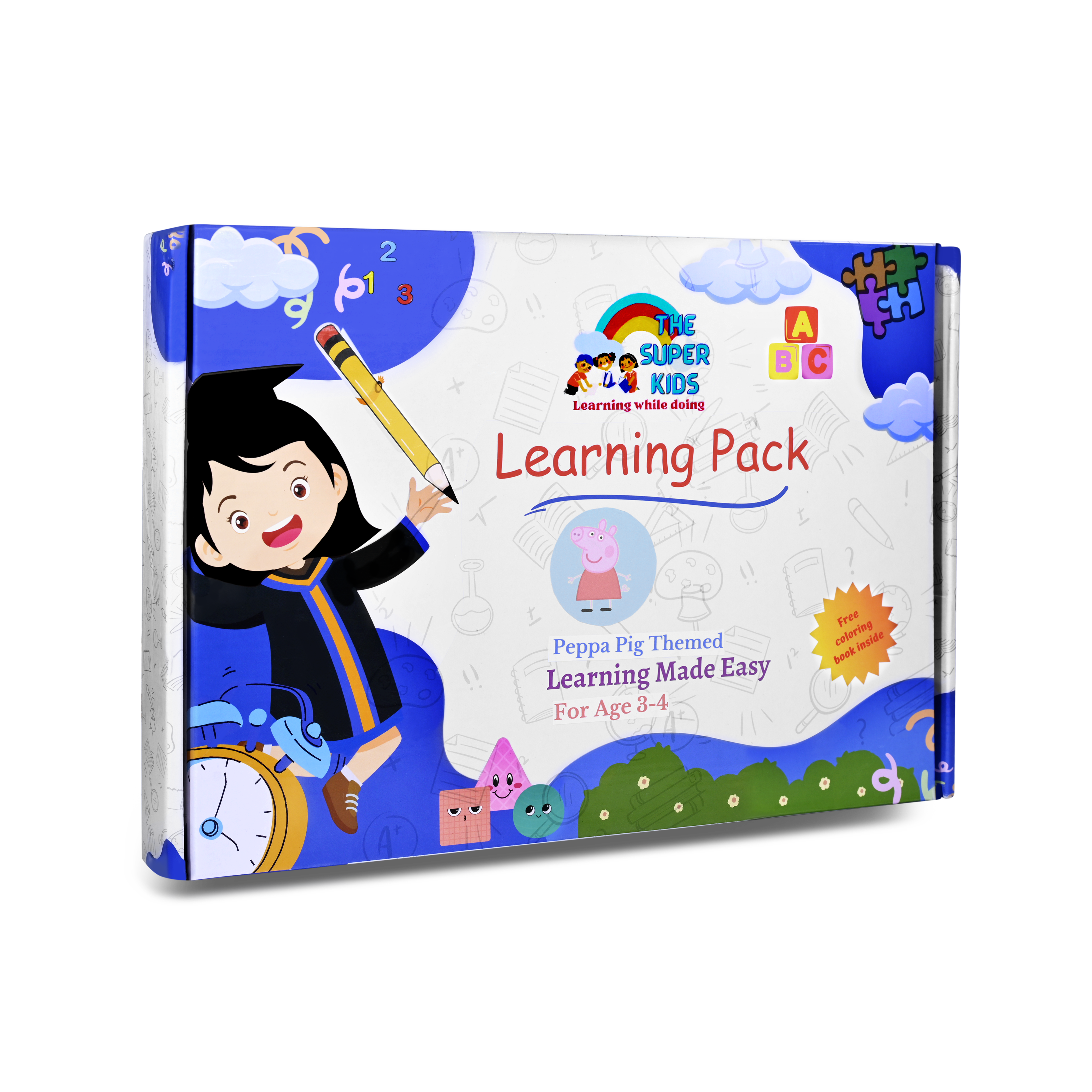 Play & learn kit for 3–4 year