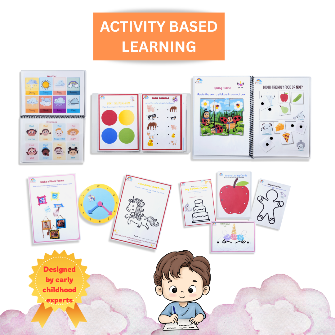 UKG preschool activity box for 4–5 year